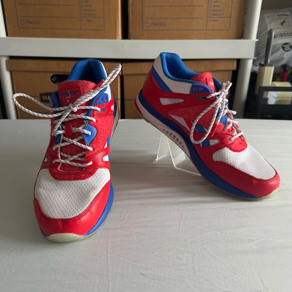 Major DC X Reebok Ventilator Washington Capitals Running Shoes Shoes Mens 11 NHL